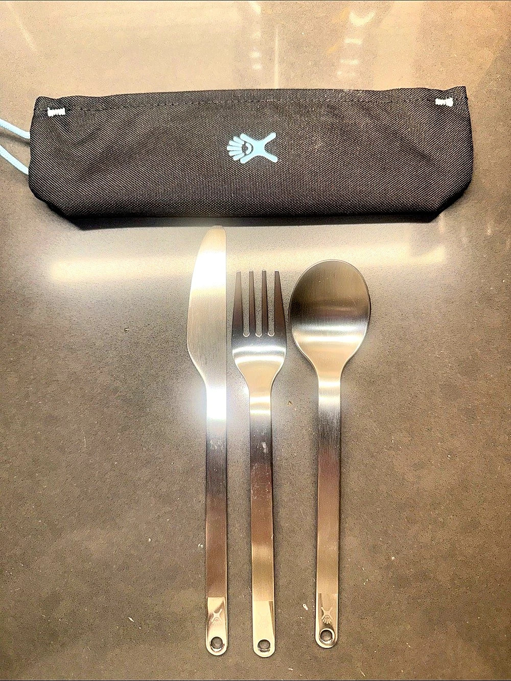 Hydro Flask Flatware Set in Silver